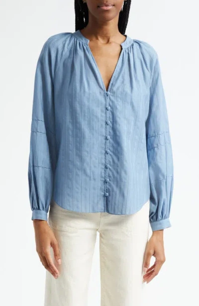 Veronica Beard Ailani Top In Blue