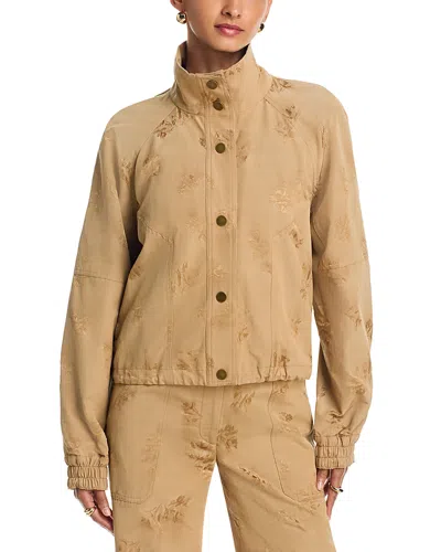 Veronica Beard Ainsworth Snap Front Jacket In Blue