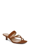Veronica Beard Alanis Kitten Heel Slide Sandal In Elmwood Suede