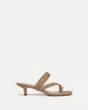 Veronica Beard Alanis Suede Sandal In Neutral