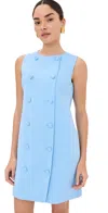Veronica Beard Alayah Shift Dress In Blue Sky