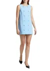 Veronica Beard Alayah Shift Dress In Blue