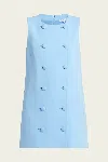 Veronica Beard Alayah Shift Dress In Blue