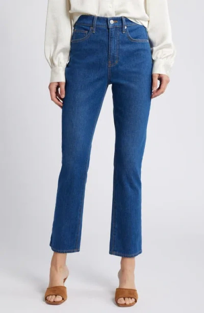 Veronica Beard Alenah Straight Leg Jeans In Cornflower