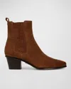 VERONICA BEARD ALINA SUEDE CHELSEA BOOTIES