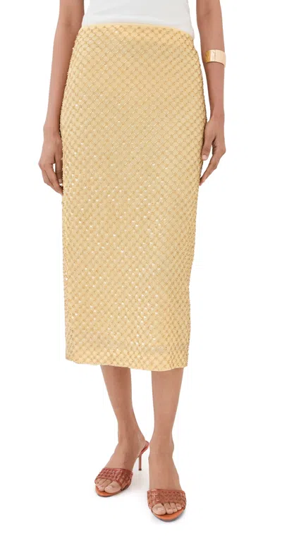 Veronica Beard Allora Skirt Chamomile