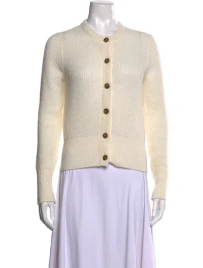 Pre-owned Veronica Beard Alpaca Crew Neck Sweater W/ Tags In Neutral