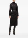 Veronica Beard Alyssa Blouse In Black