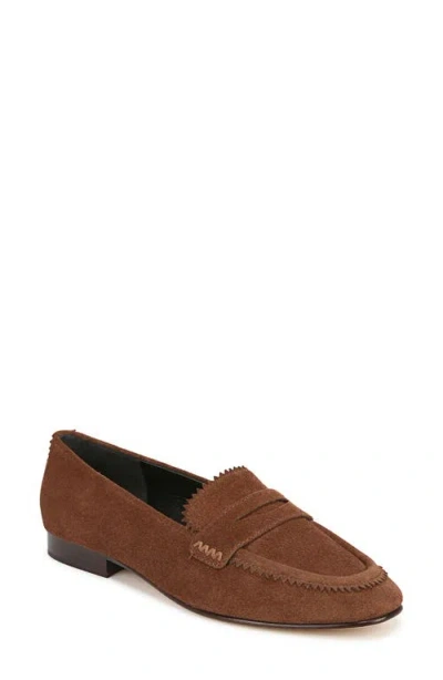 Veronica Beard Alyssa Penny Loafer In Cedar