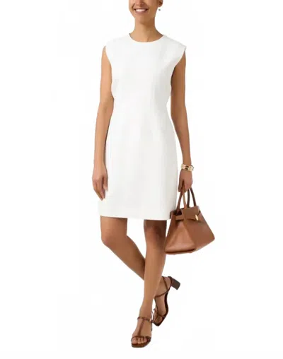 Veronica Beard Anais Dress In Off White