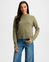 Veronica Beard Andi Cashmere Sweater In Green