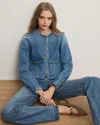 Veronica Beard Andrea Denim Jacket