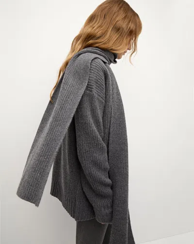 Veronica Beard Annalise Cardigan In Charcoal