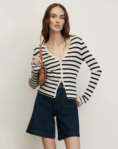 Veronica Beard Anwin Merino Wool Cardigan