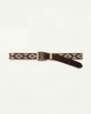 Veronica Beard Arch Beaded Leather Belt In Multi