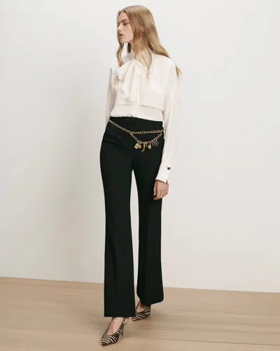Veronica Beard Arden Flare Pant In Black