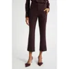 Veronica Beard Arte Crop Pants In Brown