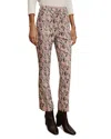 Veronica Beard Arte Floral Kick Flare Pants