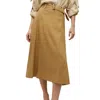 Veronica Beard Arwen Stretch-linen Skirt In Multi