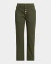 Veronica Beard Arya Cotton Twill Cargo Pants