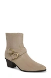 Veronica Beard Ashby Western Ankle Boot In Brown