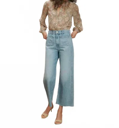 Veronica Beard Ashlynn Long Sleeve Top In Stone Khaki Multi In Brown