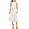 Veronica Beard Austyn Cotton-blend Maxi Dress In White