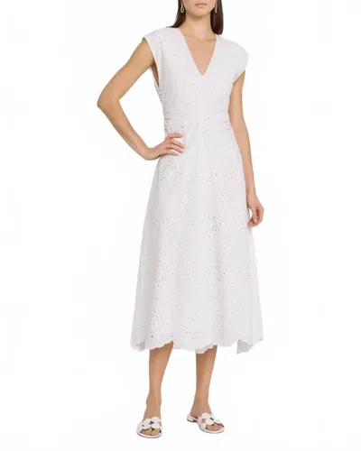 Veronica Beard Aven Dress In White