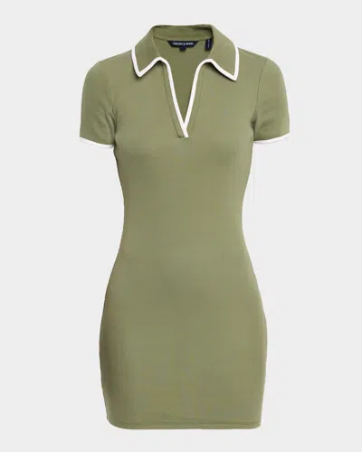 Veronica Beard Bailey Mini Polo Dress