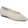 Veronica Beard Bancroft Pointed Toe Flat In Neutral