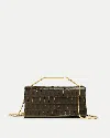 Veronica Beard Barre Clutch In Green