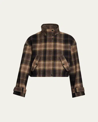 VERONICA BEARD BATEMAN PLAID JACKET
