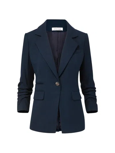 Veronica Beard Battista Blazer In Blue