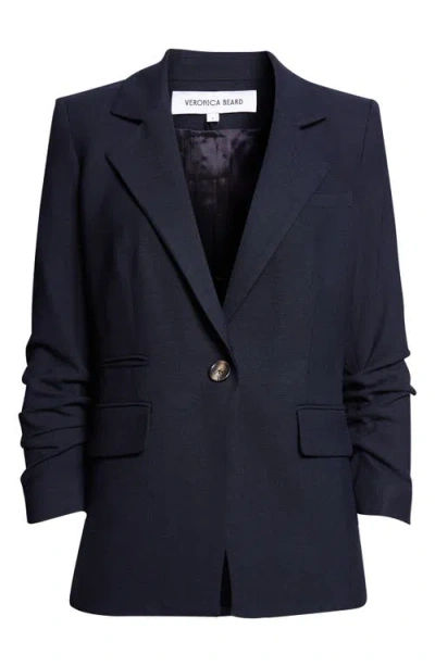 Veronica Beard Battista Dickey Jacket In Blue