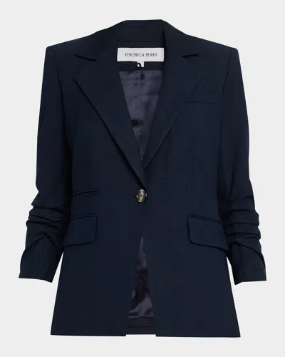 Veronica Beard Battista Dickey Jacket In Blue