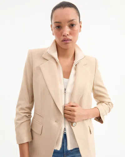 Veronica Beard Battista Dickey Jacket In Neutral