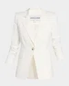 Veronica Beard Battista Dickey Jacket In White