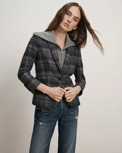 Veronica Beard Beach Cashmere Dickey In Multi