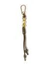 Veronica Beard Beaded Knotted Bag Charm In Green