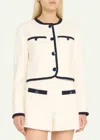 Veronica Beard Beale Jacket In Dove