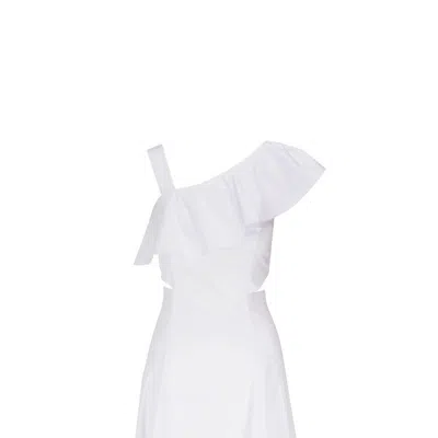 Veronica Beard Beilla Dress In White
