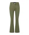 Veronica Beard Belt-loop Jeans In Green