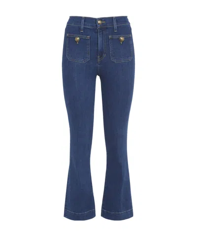 Veronica Beard Belt Loop With Jeans In Blue