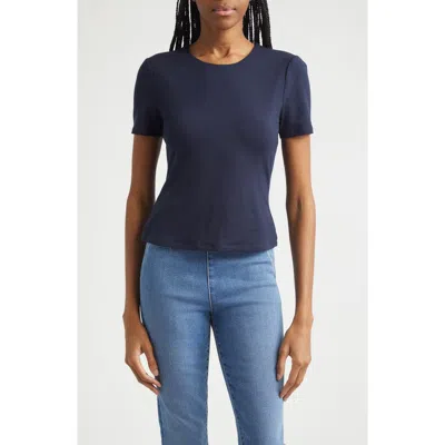 Veronica Beard Benedict Jersey T-shirt In Blue