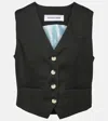 Veronica Beard Arabella Vest In Black