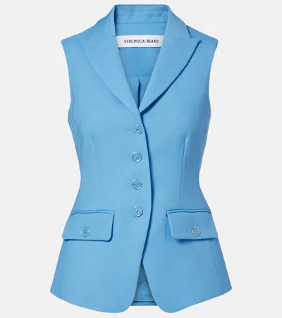 VERONICA BEARD BENNY SINGLE-BREASTED VEST