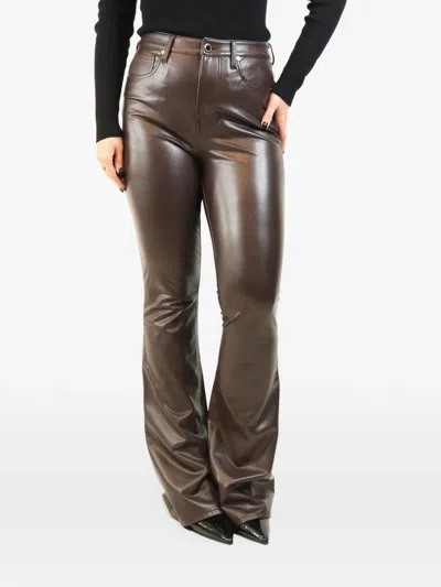 Pre-owned Veronica Beard Beverly Flare Trousers In Brown