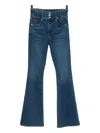 Veronica Beard Beverly Flared Jeans In Blue