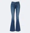 Veronica Beard Beverly Flared Jeans In Blue