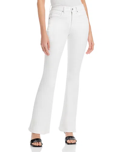 Veronica Beard Beverly High-rise Skinny Flare Jeans In White